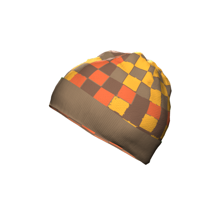 Autum Checkered Hat