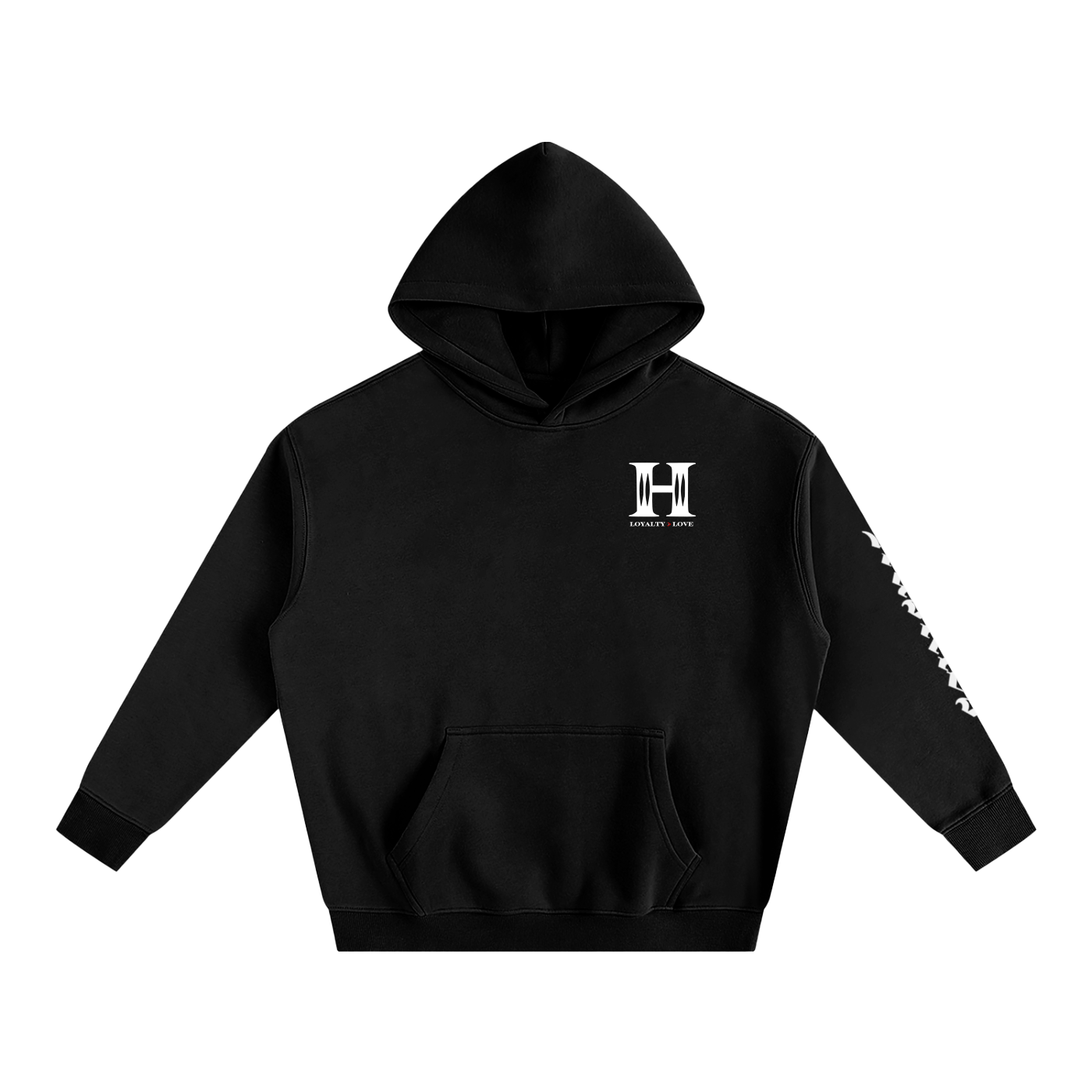 Loyalty>Love Cotton Hoodie