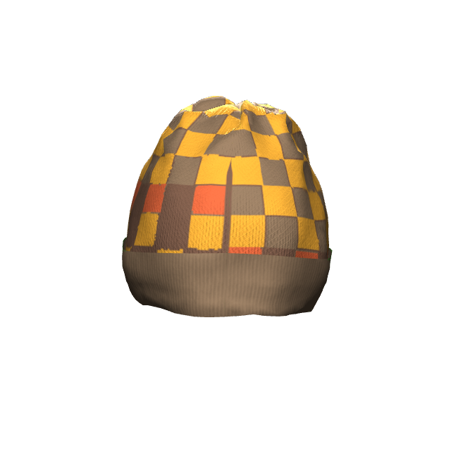 Autum Checkered Hat