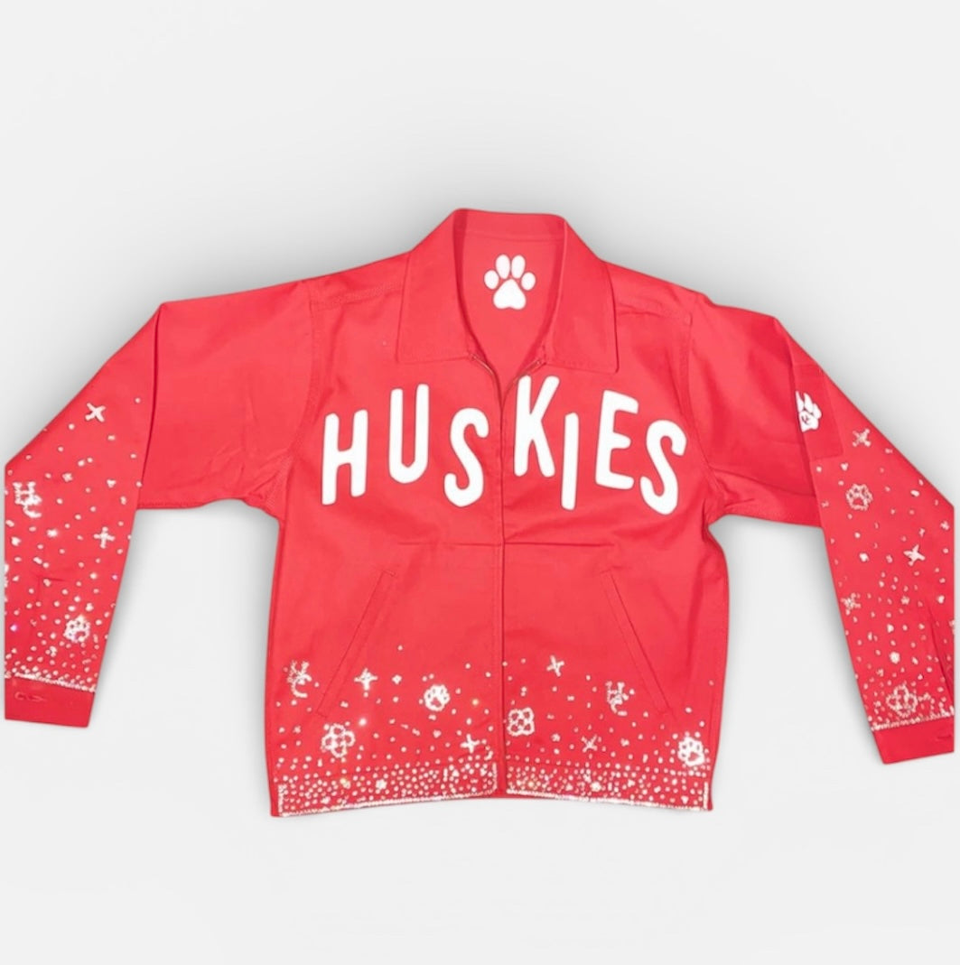 Huskies Red Diamond Jacket