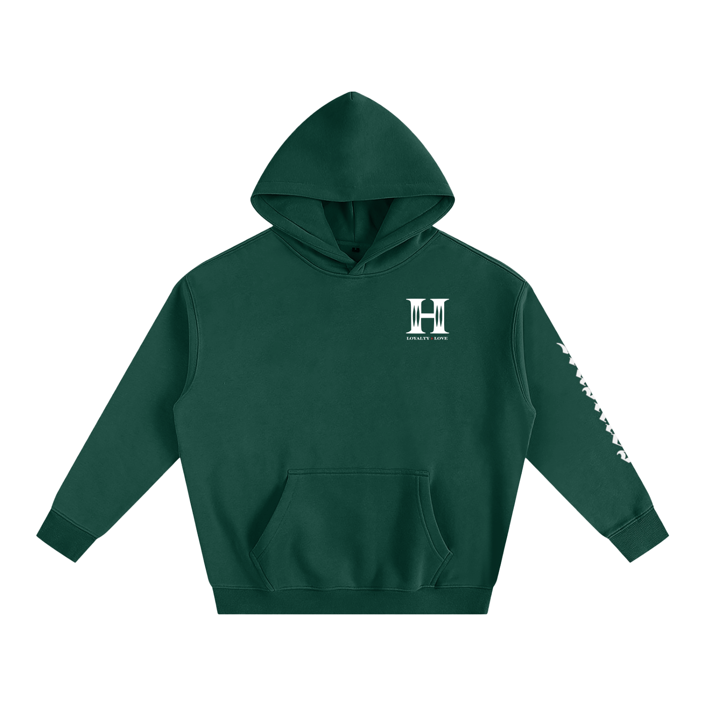 Loyalty>Love Cotton Hoodie