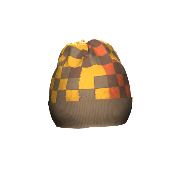 Autum Checkered Hat